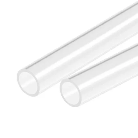 Acrylic Pipe Clear Round Tubing 24mm ID 30mm OD 18 for Lamps and Lanterns Water Cooling System 2pcs