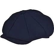 POUDAY Wool Blend Newsboy Cap for Men Irish Cap Newsboy Hat Newsies Cabbie Hat