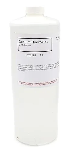 Sodium Hydroxide Solution, 0.1M, 1L - The Curated Chemical Collection