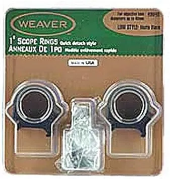 Weaver 1&quot; Matte Rings Low