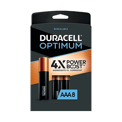 Duracell Optimum Alkaline AAA Batteries