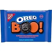 OREO Orange Creme Chocolate Sandwich Halloween Cookies, 5 Halloween Cookie Designs, 1 - 1.25 lb Pack