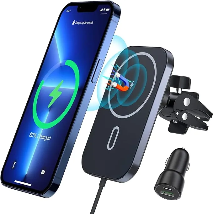 Ankway Magnetic Wireless Car Charger