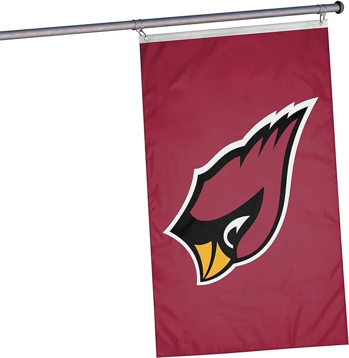 FOCO NFL Double Sided Team Logo Vertical Flag (40" x 28")