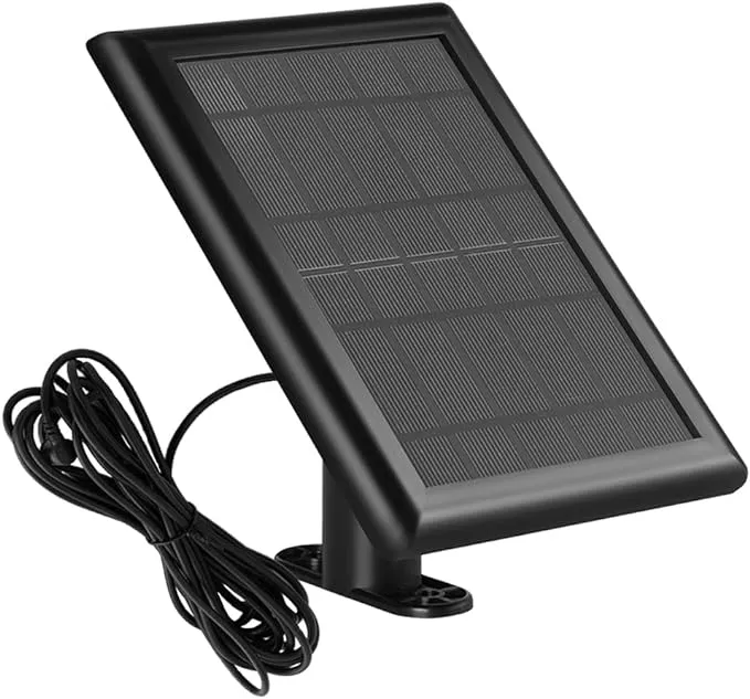 Solar Panel Charger For Ring Camerasolar Panel Compatible With Ring Stick Up Cam