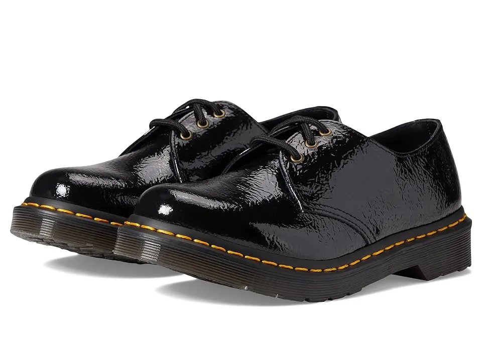 Dr. Martens Women's 1461 Distressed Patent Oxford Shoes - Black