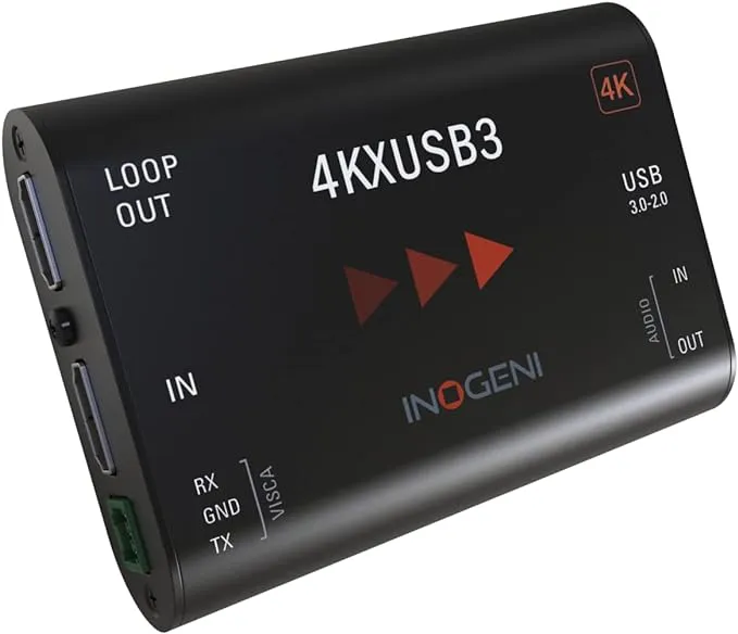 INOGENI 4KXUSB3 4K Ultra HD to USB 3.0 Video Converter