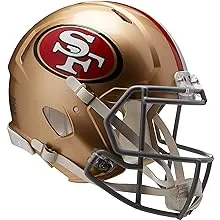 Riddell San Francisco 49ers Authentic Speed Helmet - Gold