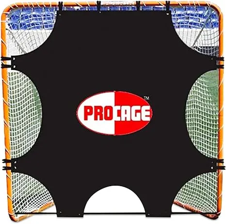 Trigon Sports Lacrosse Goal Shooting Target, Corner Targets for Shooting Practice, Lacrosse Net Training Equipment Fits Any Standard Size Lacrosse Goal, Size 6'x6'