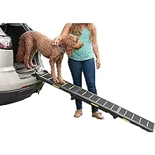 Pet Gear Travel Lite Ramps for Dogs and Cats Compact Easy-Fold Lightweight an...