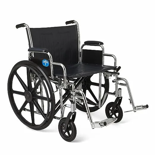 Medline Extra-Wide Wheelchair