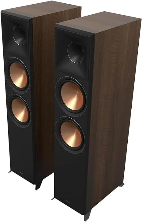 Klipsch Reference Premiere RP-8000F II Floorstanding Speaker Pair Walnut