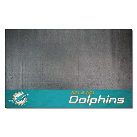 NFL - Miami Dolphins Vinyl Grill Mat 26"x42"