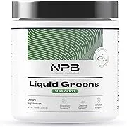 Nature's Pure Blend Liquid Greens - Superfood Greens - Detox & Digestion Health - Probiotic - Mushroom Blend - Adaptogens - Green Tea Matcha Taste (Matcha Flavor) - 30 Servings - Liquid GreensNature's Pure Blend Liquid Greens - Superfood Greens -…