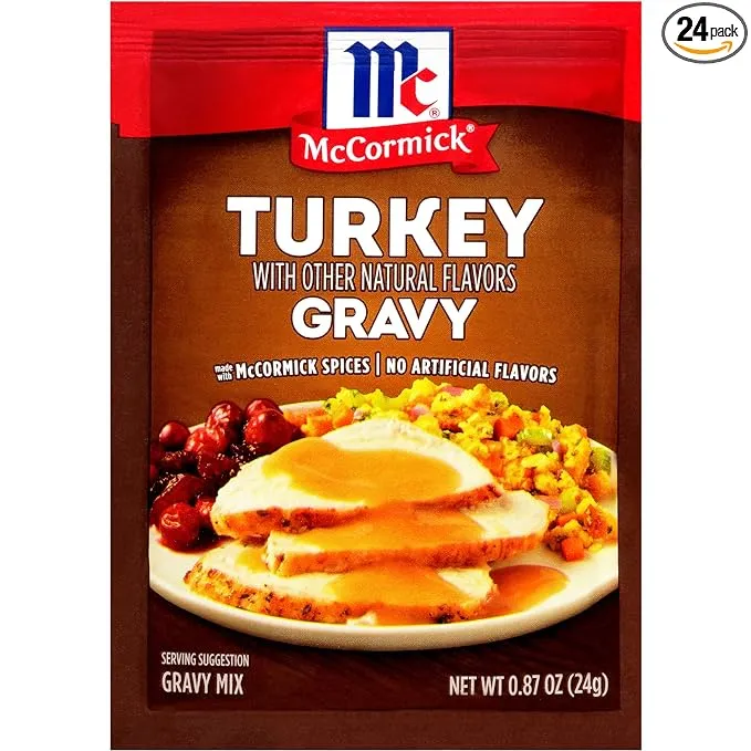 Mccormick Gluten Free Turkey Gravy Mix