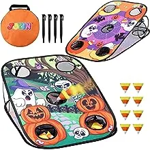 JOYIN Halloween Toss Game Board with Bean Bag for Kids Outdoor Toys, Halloween Party Favor, Beach Yard Outdoor Activities, Family Party Supplies，Camping Outside Play Toy