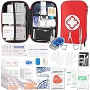 Survival Kits, Survival First Aid Kit, Trauma Kit with Essential Survival Gear Emergency Medical Supplies for Hiking Camping Backpacking Outdoor Adventure, Gifts for Christmas Him Dad