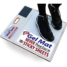 Courtside Shoe Grip Traction Mat - Newest Sticky Mat - Never Needs Replacement Sheets.