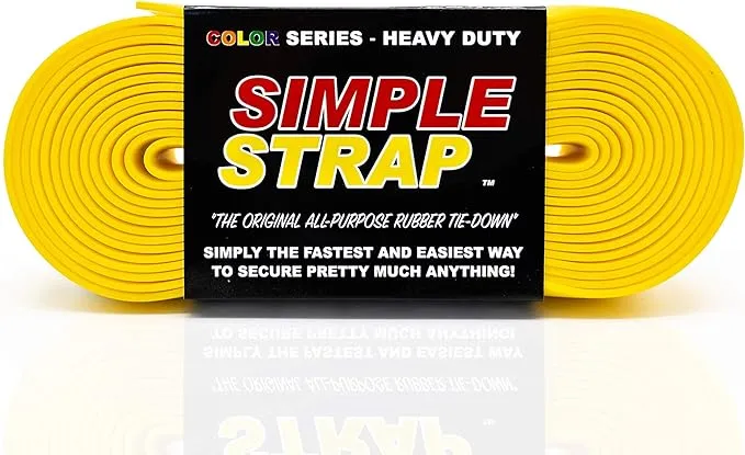 Simple Strap 3 mm Heavy Duty, Yellow