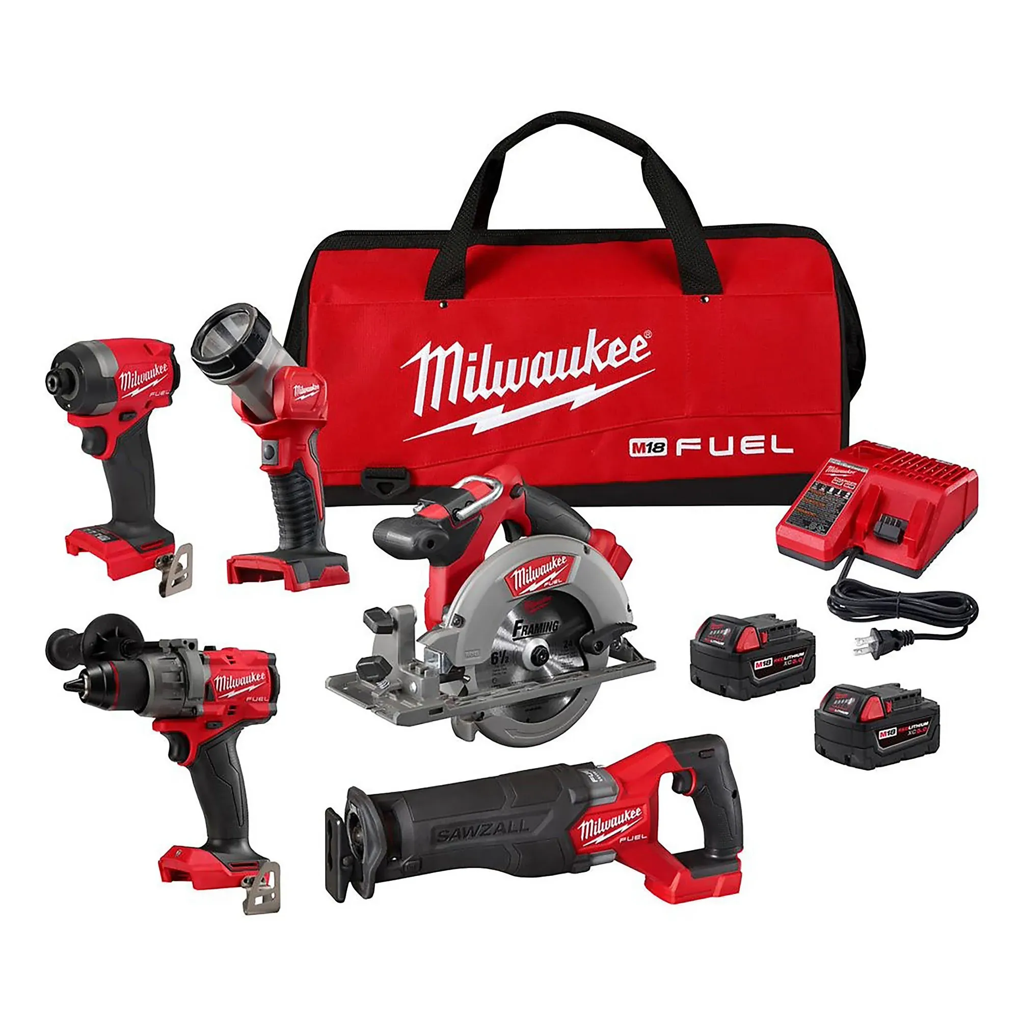 Milwaukee 2998-25 M18 FUEL Combo Kit (5 Tool)