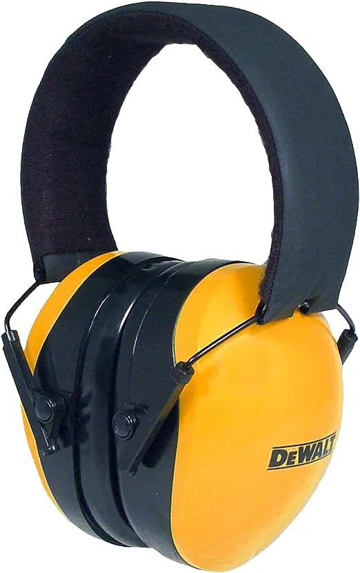 Dewalt DPG62-C Interceptor Protective Safety Earmuff Yellow/ Black, Adult