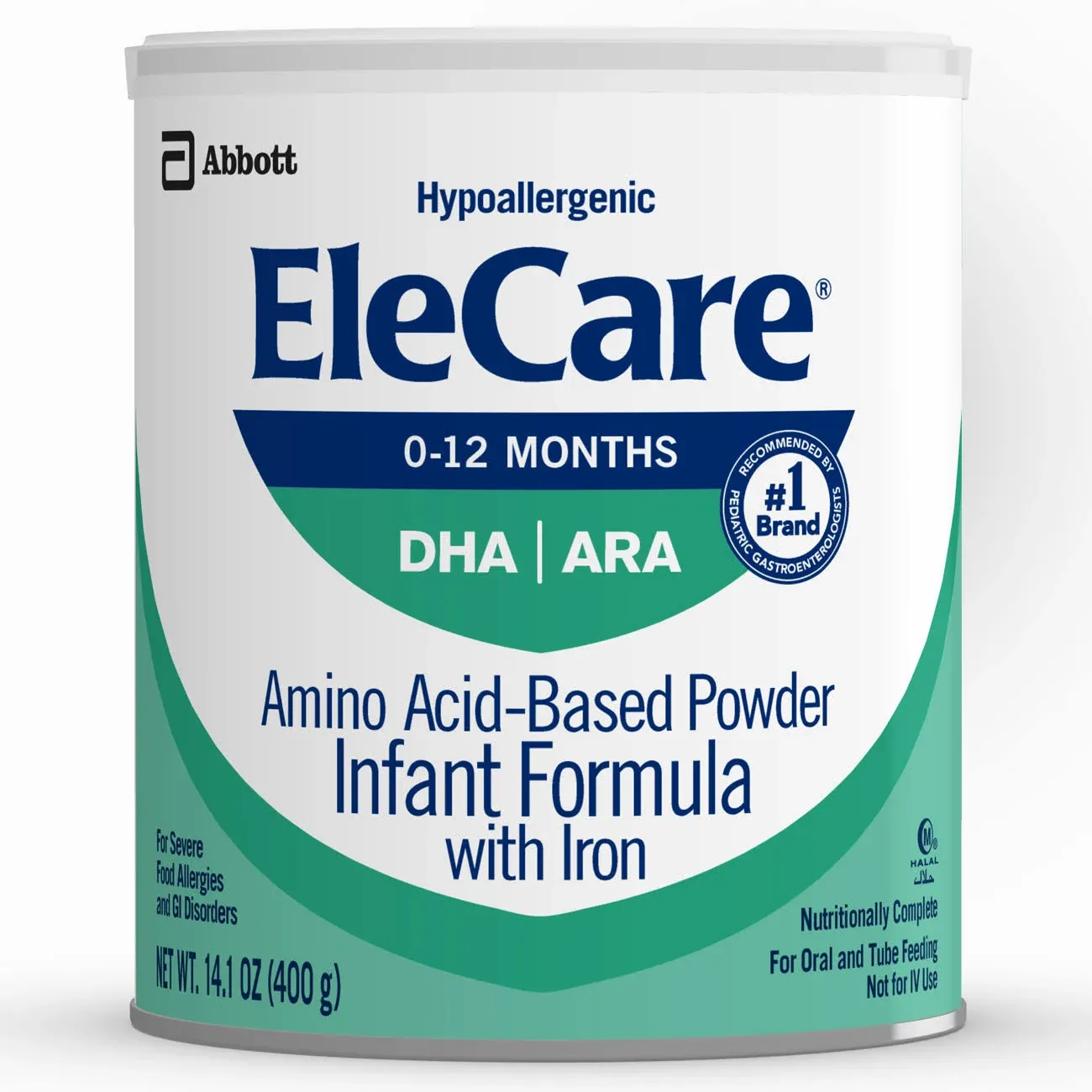 EleCare Infant Formula, with Iron, Amino Acid-Based Powder - 14.1 oz