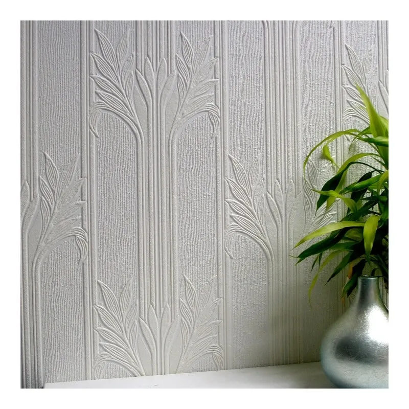 Folded Paper Paintable Textured Vinyl Wallpaper - Contemporary - Wallpaper - by Brewster Home Fashions | Houzz