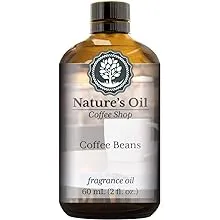 Coffee Beans Fragrance Oil (60ml) For Diffusers, Soap Making, Candles, Lotion, Home Scents, Linen Spray, Bath Bombs, Slime