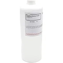 Innovating Science 0.1M Hydrochloric Acid, 1L – Excellent for Chemistry or Refinement Experiments