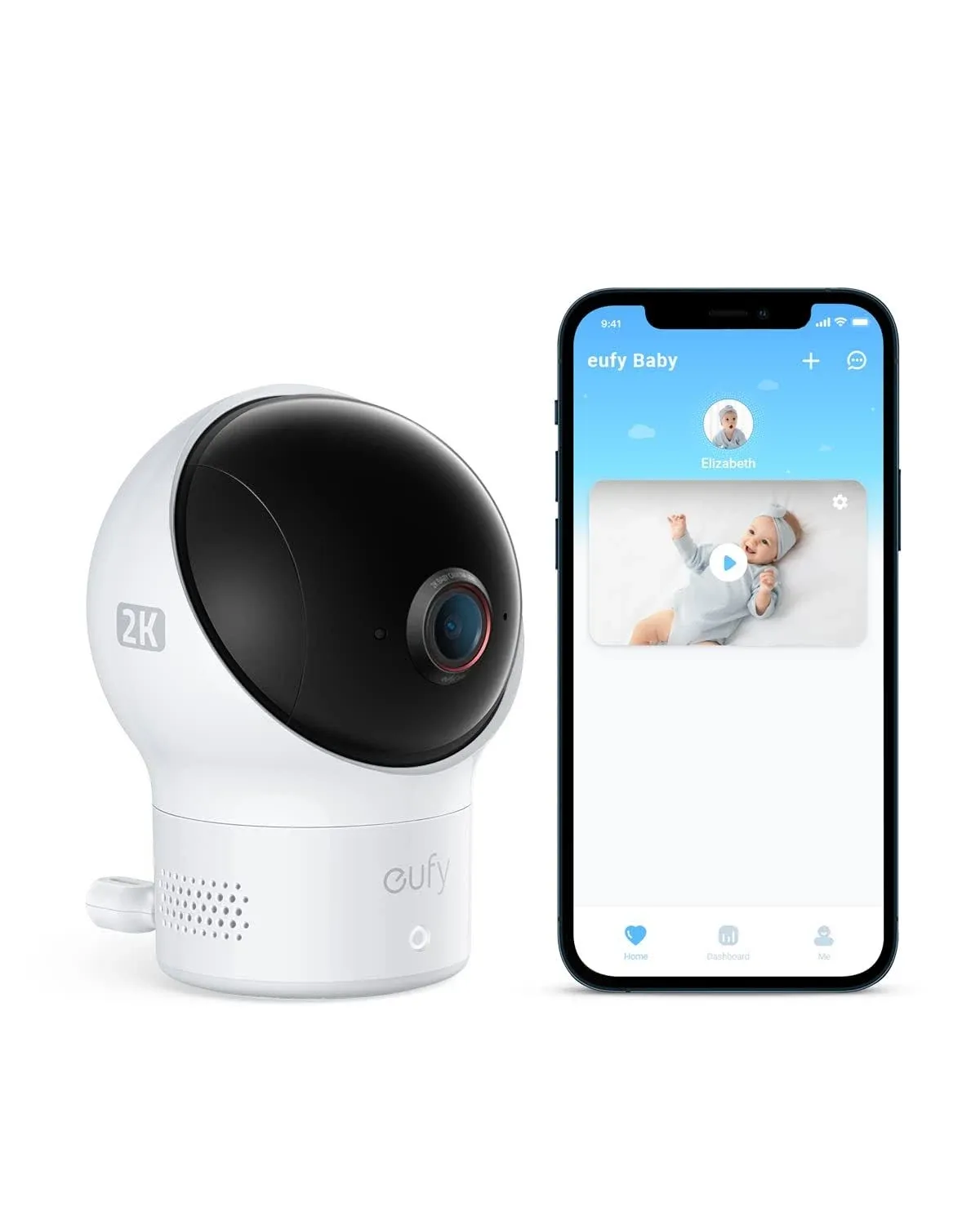 Eufy Baby Monitor 2 (2K, Smart, Wi-Fi)