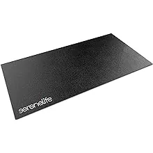 PVC Bike Mat - Durable with Non-Slip Texture, Portable & Easy to Store