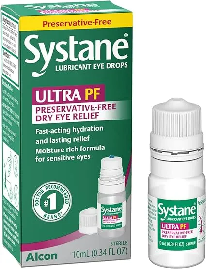 Systane Ultra Multi-Dose Preservative-Free Eye Drops - 0.34 fl oz