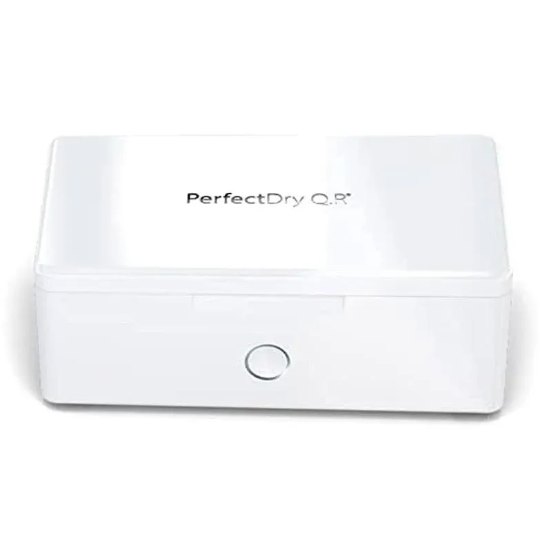 Audinell PerfectDry Q.R. 45 Min. Ultra Fast Hearing Aid Dryer & Dehumidifier Accessory | Dry Box Kit | Removes Sweat & Moisture from Hearing Aids, Airpods, Wi