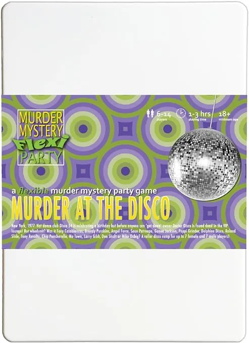 Murder Mystery Flexi Party Murder at The Disco 6-14 Player