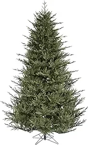 Vickerman 6.5' Itasca Fraser Artificial Christmas Tree, Unlit - Lifelike Indoor Seasonal Home Decor - Maintenance Free Unlit Faux Fraser Christmas Tree