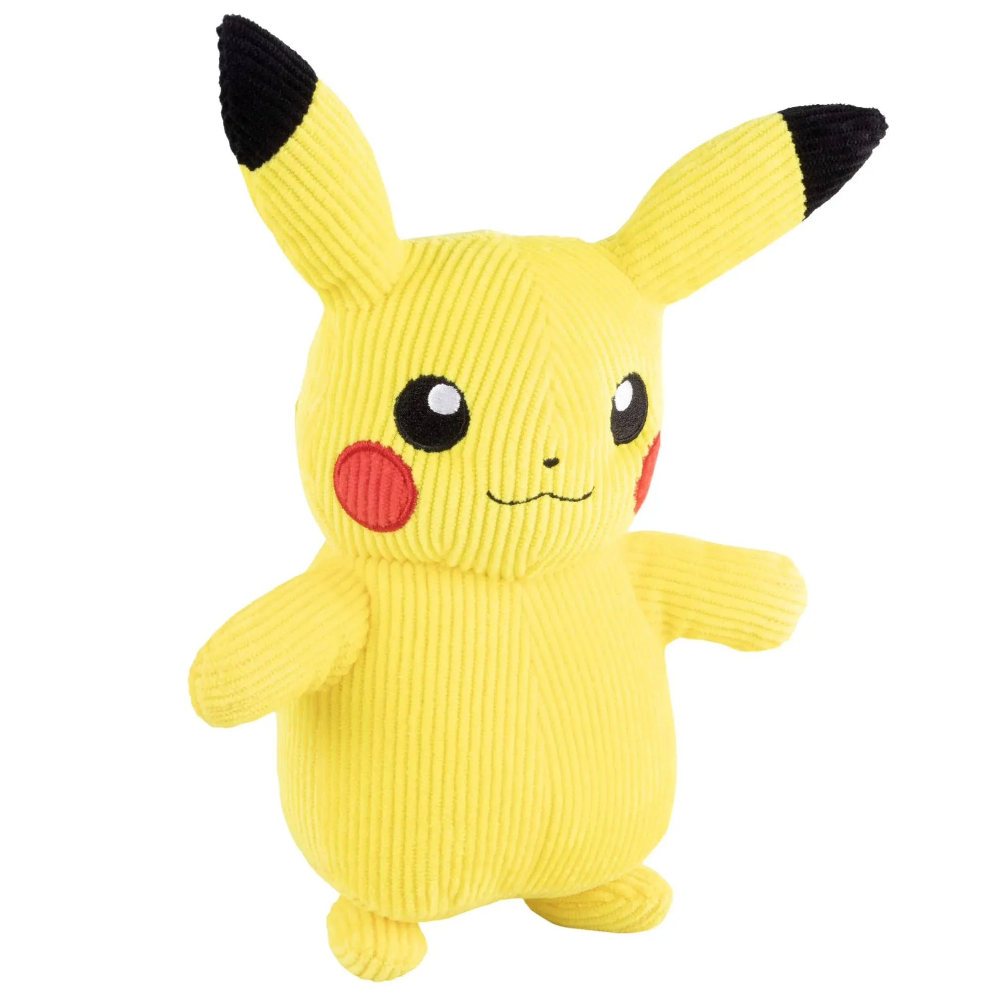 Pokémon 8&#034; Corduroy Pikachu Plush Stuffed Animal Toy - Limited Edition