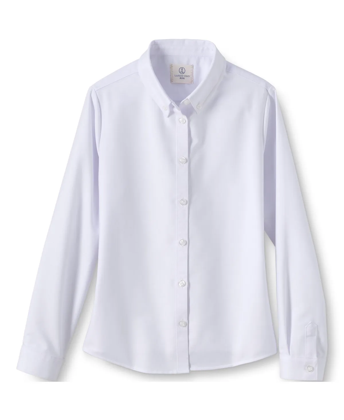 School Uniform Girls Long Sleeve Oxford Dress Shirt
      
          School Uniform Girls Long Sleeve Oxford Dress Shirt