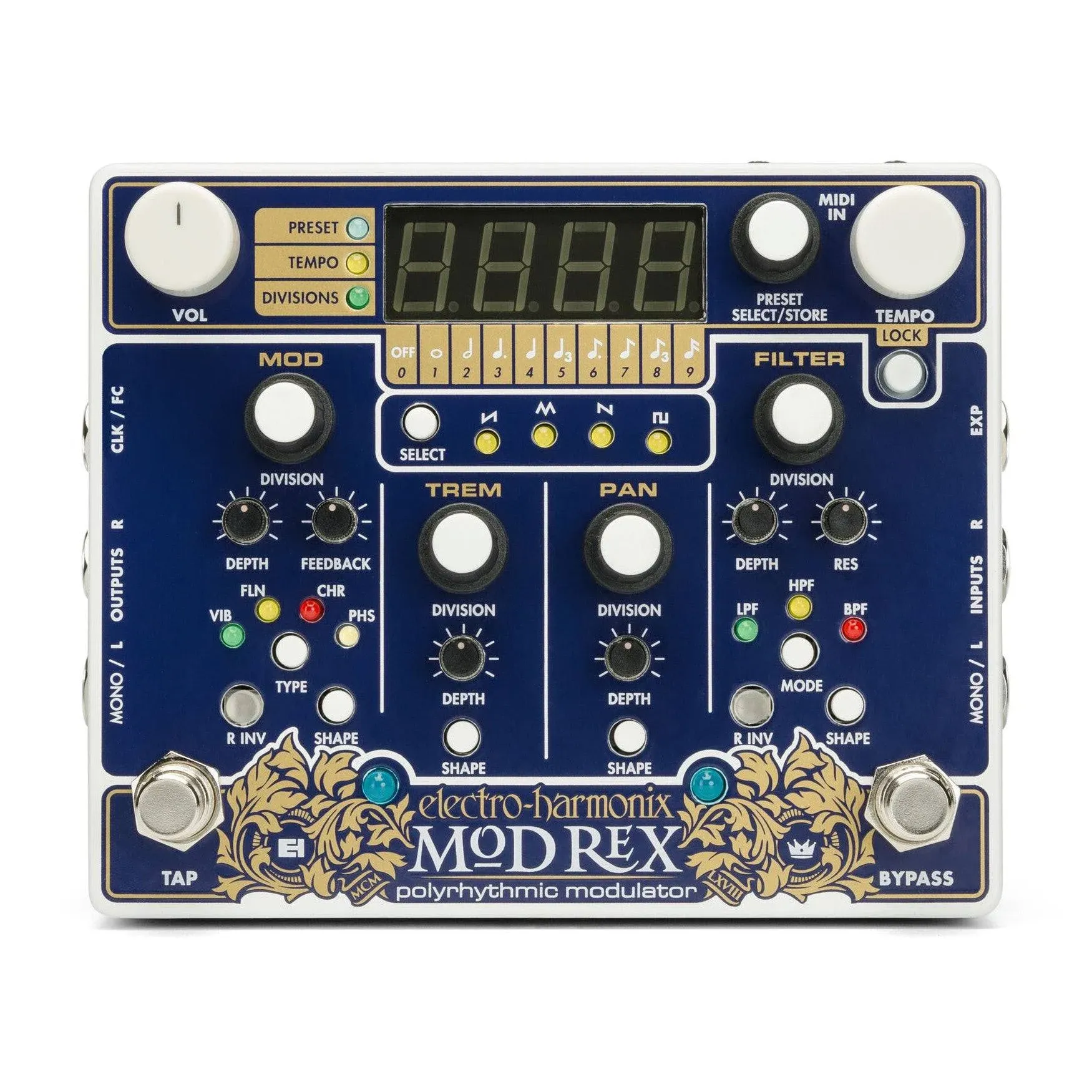 Electro Harmonix Mod Rex Polyrhythmic Modulator