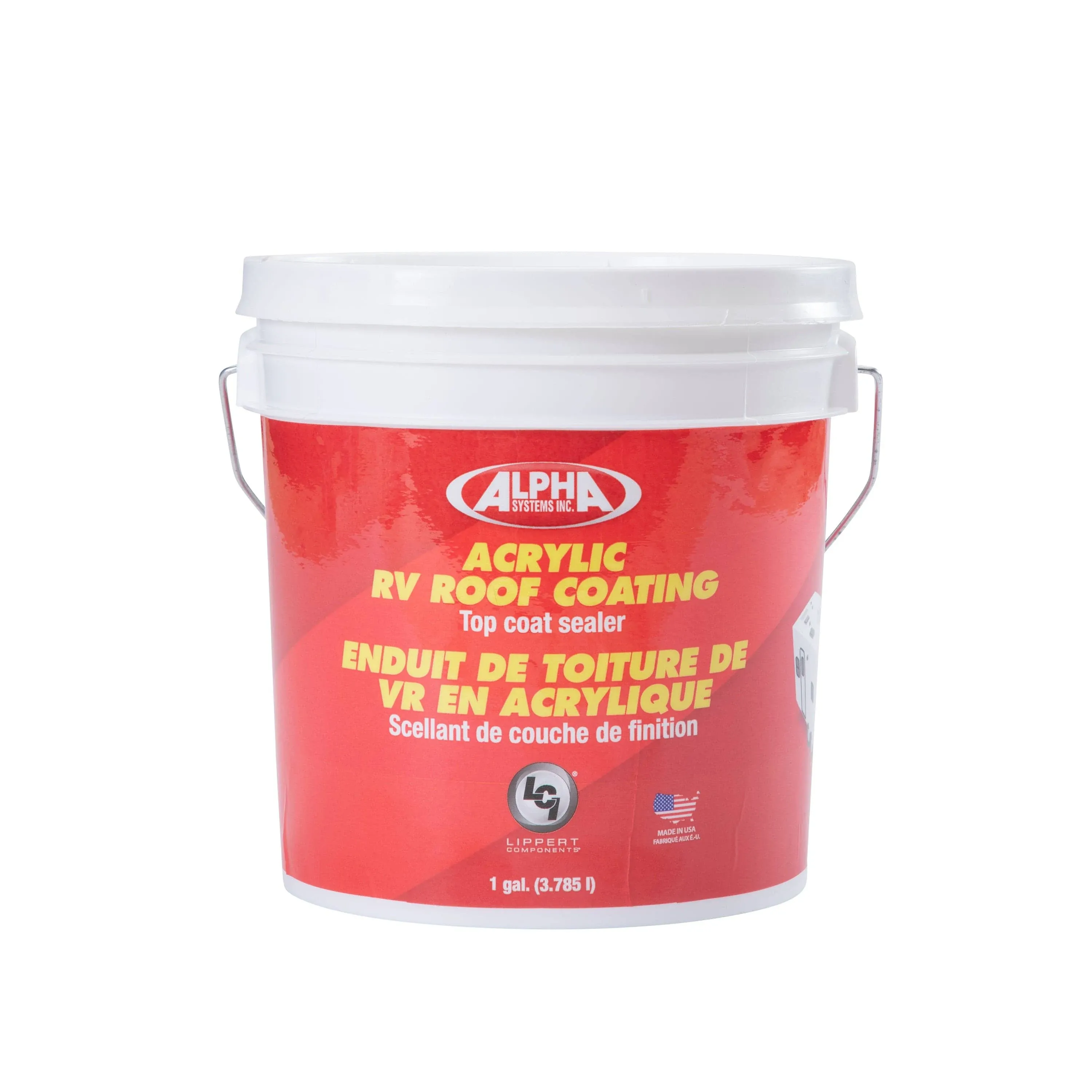 Lippert 4034 Acrylic Roof Coating for 5th Wheel RVs, Travel Trailers and Motorhomes