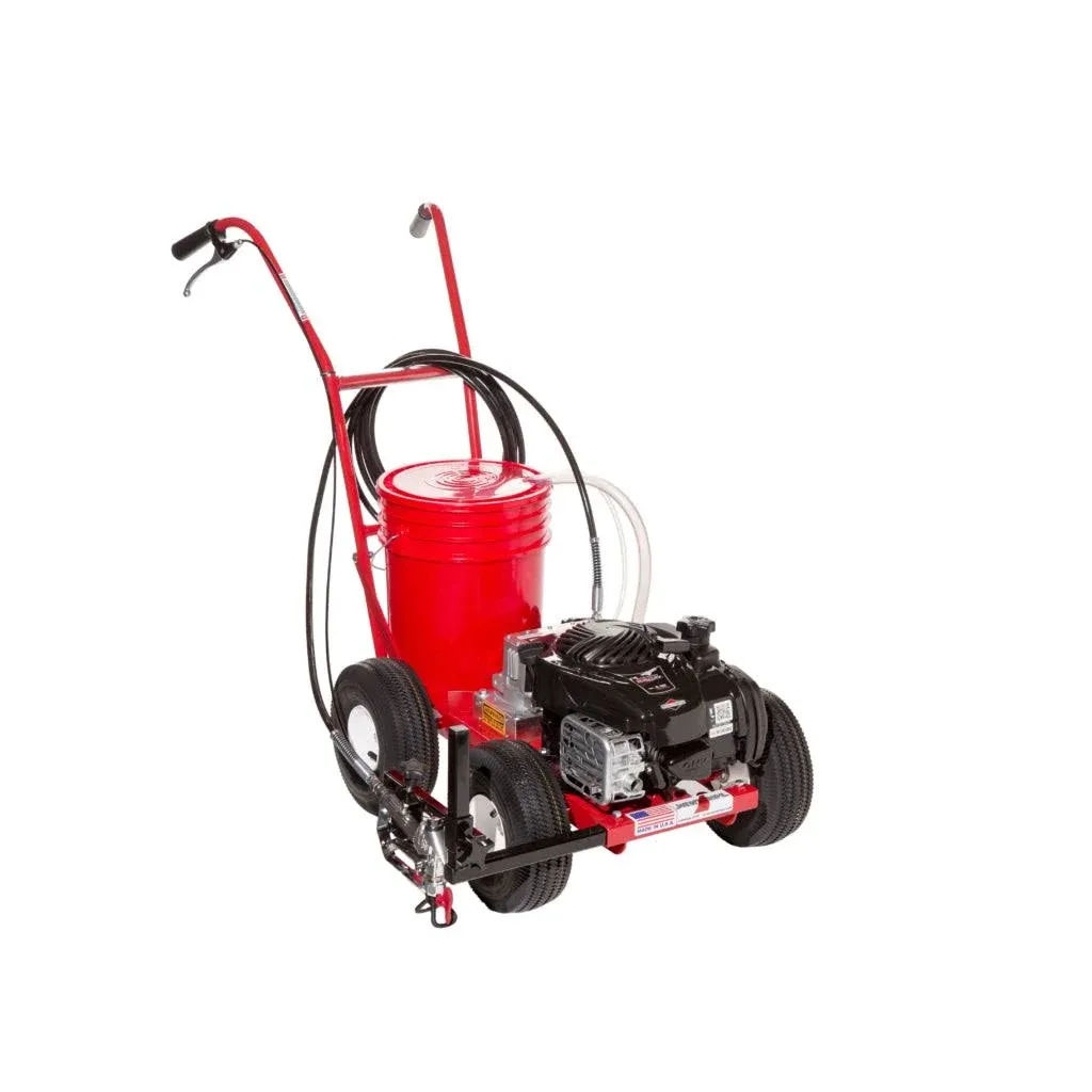 Athletic Field Airless Striping Machine (Model# 4250 Part# 10003947) | Pavement & Warehouse Striping | High Pressure | Light Weight | 3000 PSI Spray Pump | Fix Uneven Athletic Fields | Made in USA