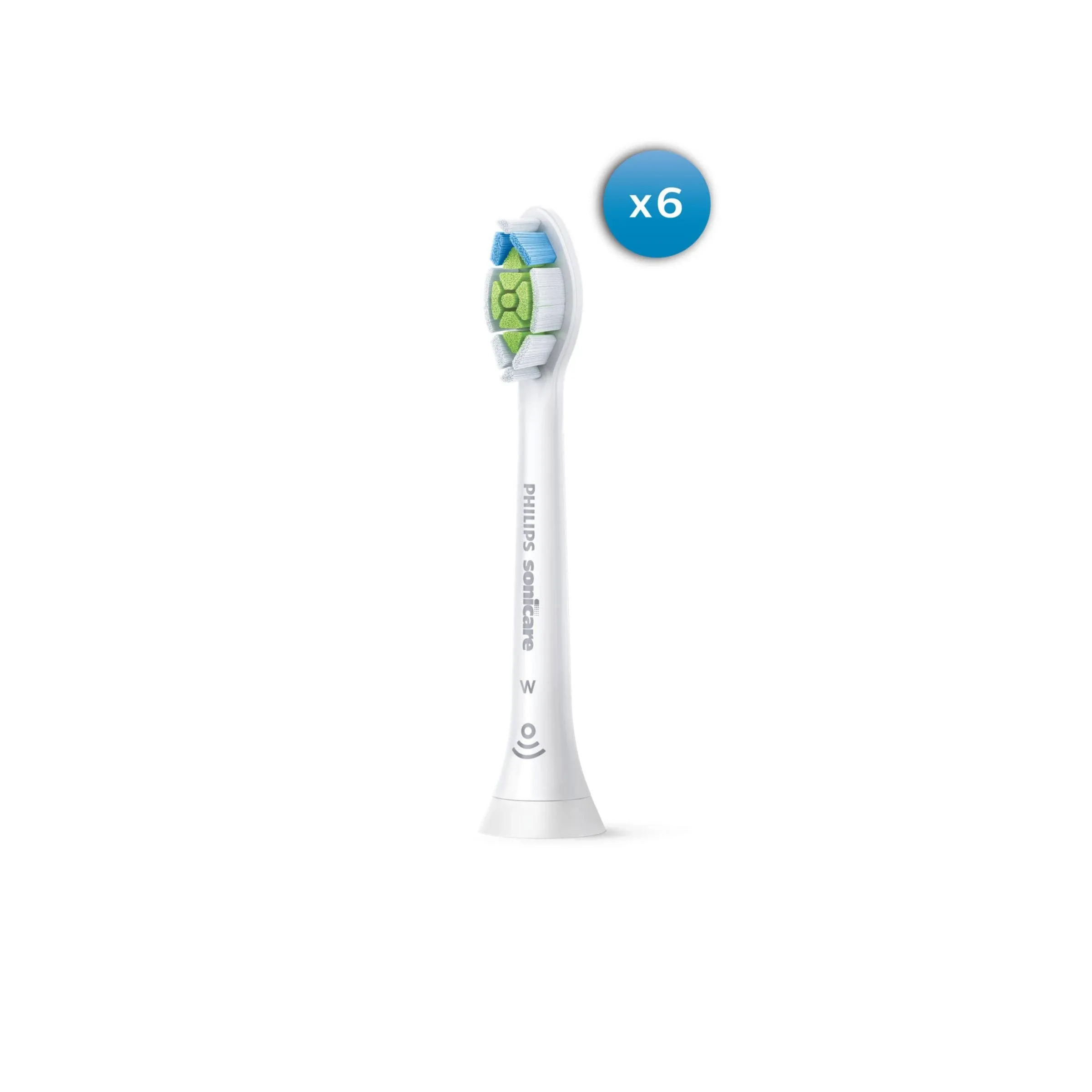 Philips Sonicare Original W2 Optimal White Standard Sonic Toothbrush Heads - 6 ...