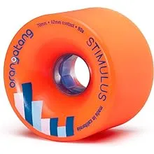 Orangatang Stimulus 70 mm Freeride Longboard Skateboard Wheels (Set of 4)