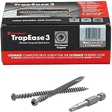 FastenMaster TrapEase 3 Composite Deck Screw TR3-212-75SLWB