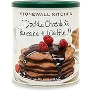 Stonewall Kitchen Double Chocolate Pancake and Waffle Mix, 16 Ounces