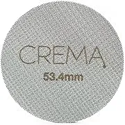 Crema Coffee Products | 53.4mm Puck Screen | 1.7mm thick | Optimize your Extrations | Balanced Water Flow | 53.4mm