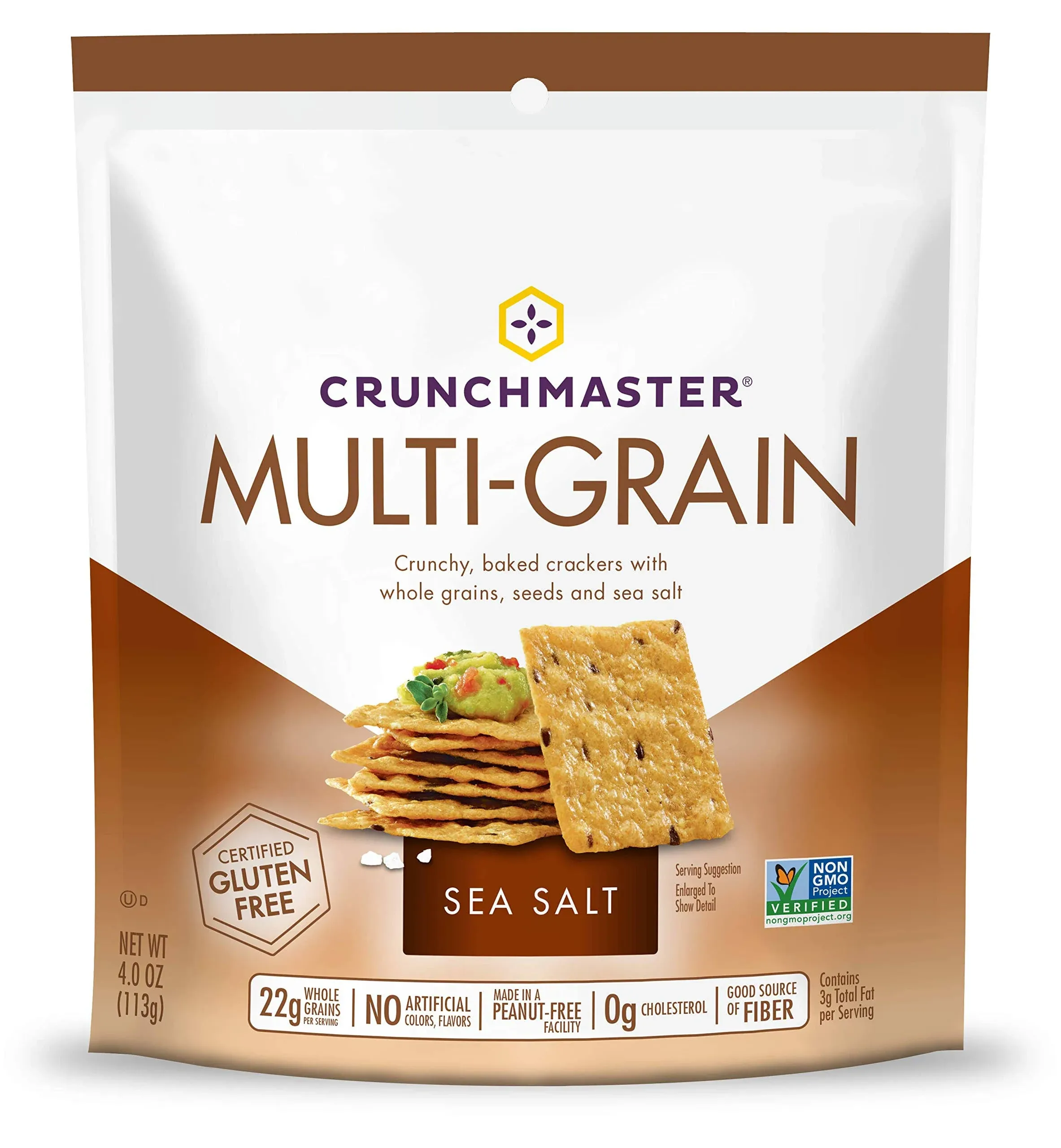 Crunchmaster Multi Grain Crackers Sea Salt