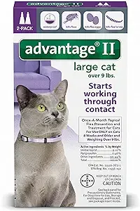 Advantage II Flea Cats