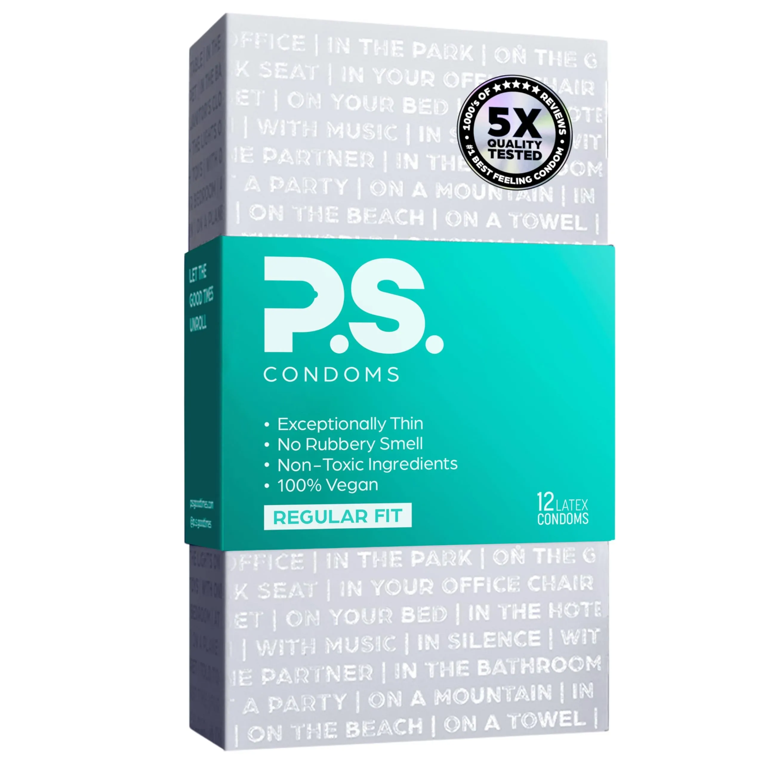 FSA-Eligible P.S. Condoms Exceptionally Thin Condoms