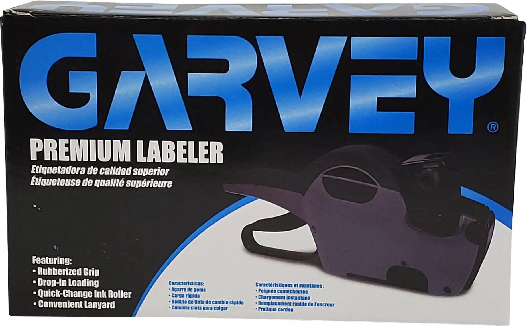 Garvey 22-6 Digit Single Line, Price Marking Gun Date Code Labeler, Compatible to 22 x 12 mm Labels (22-6/G2212-06001), Charcoal