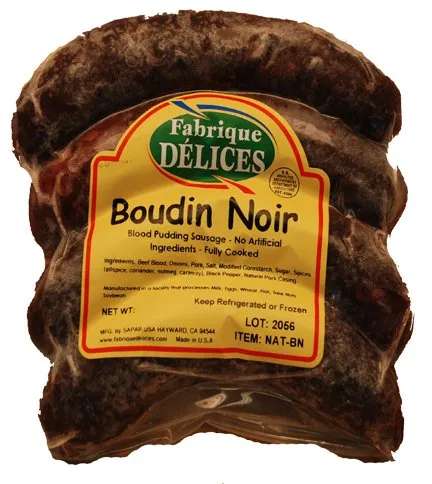 Boudin Noir (Blood Sausage) - 4 Links - 1 x 1 lb